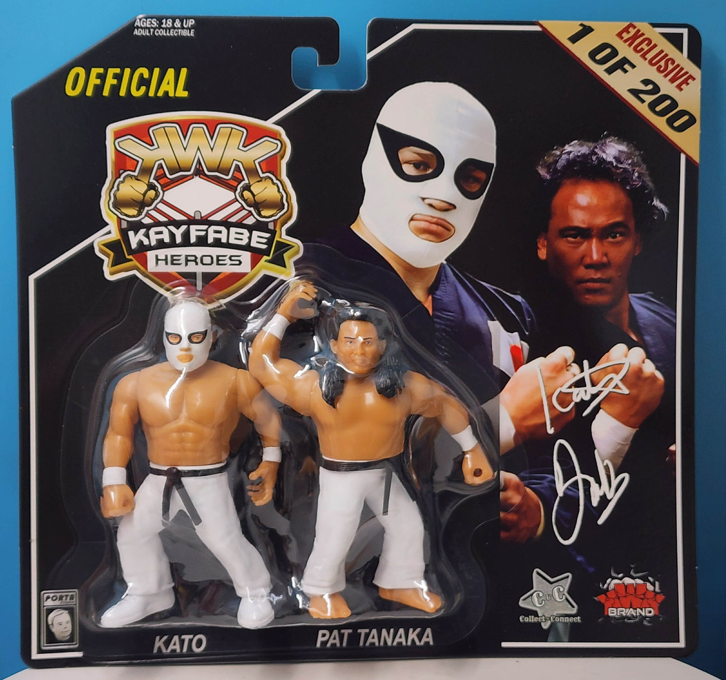KWK Kayfabe Heroes Orient Express Black Card Exclusive Figure – Limited to 200