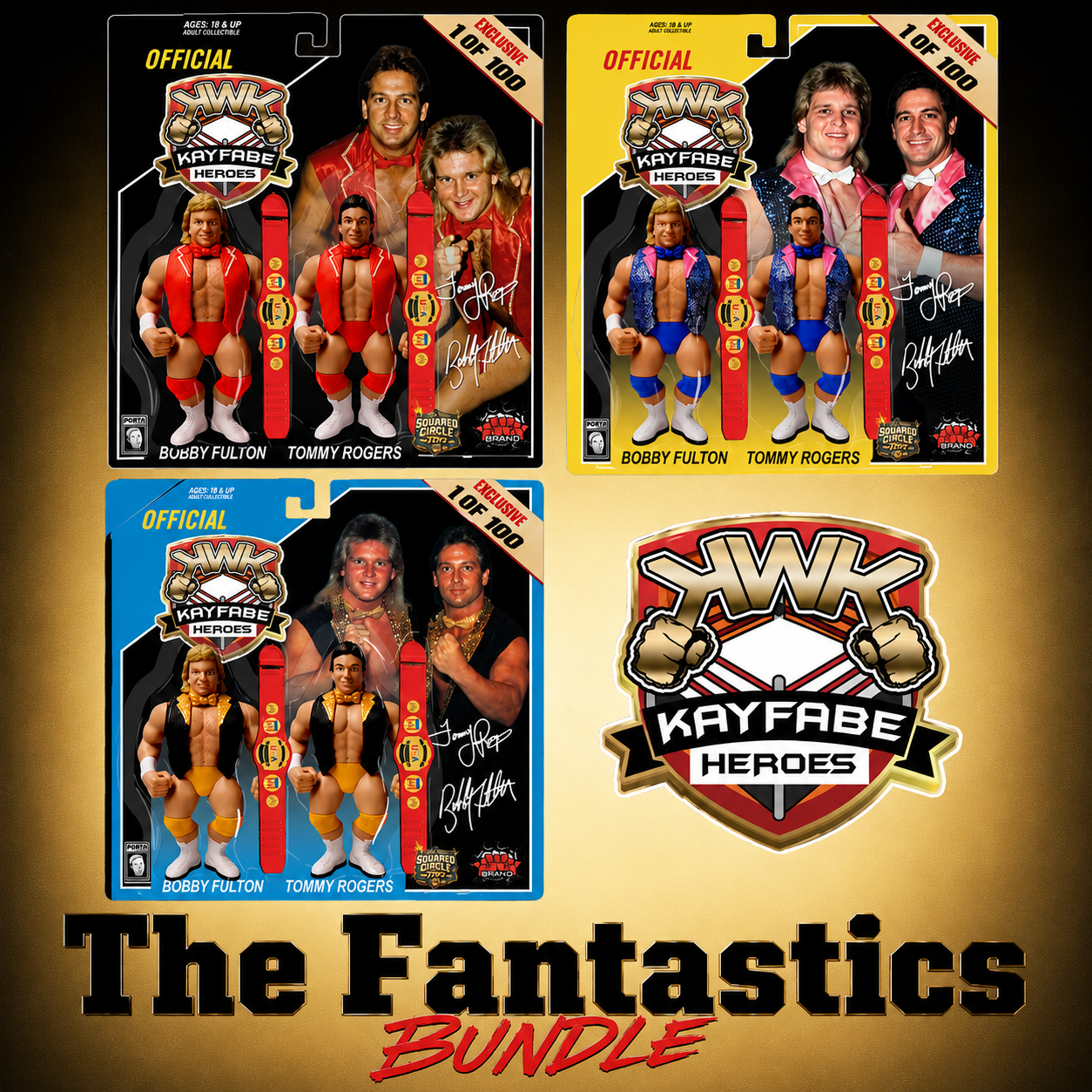 * Pre-Order Bundle * KWK The Fantastic Complete Exclusive Bundle - All 3 Sets