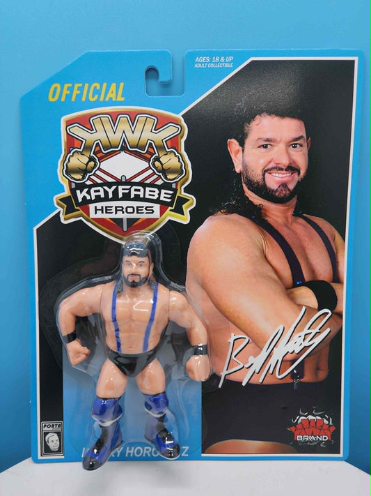 KWK Kayfabe Heroes Blue Card Barry Horowitz