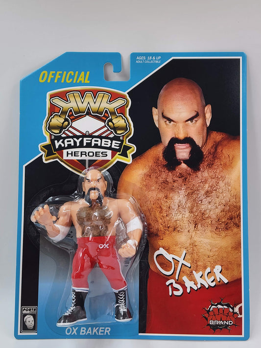 KWK Kayfabe Heroes Blue Card Ox Baker