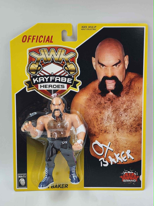 KWK Kayfabe Heroes Yellow Card Ox Baker