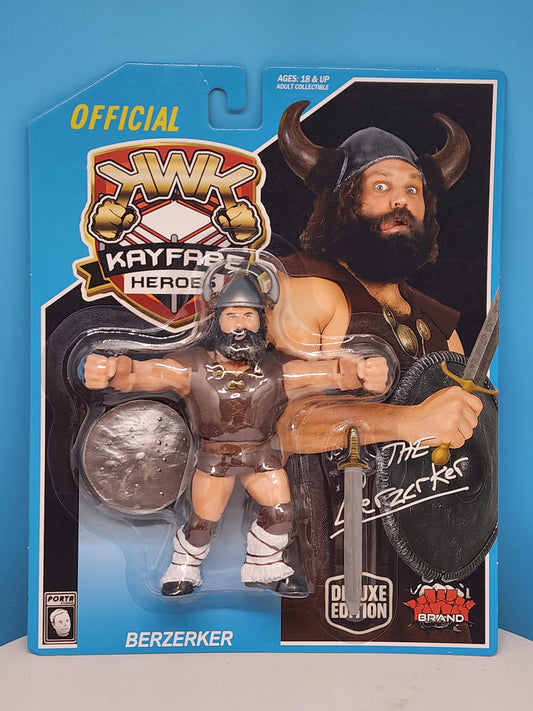 KWK Kayfabe Heroes Blue Card Berzerker