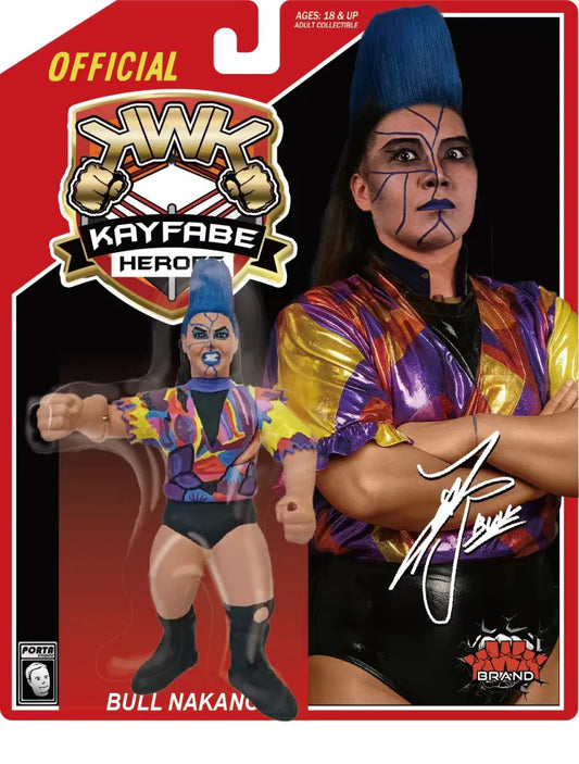 KWK Kayfabe Heroes Red Card Bull Nakano