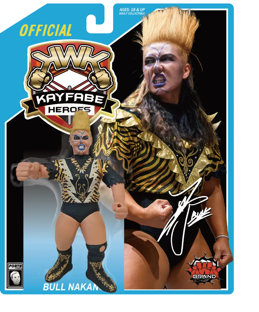 KWK Kayfabe Heroes Blue Card Blue Nakano
