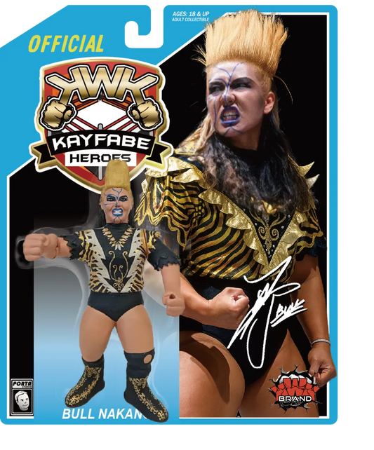 KWK Kayfabe Heroes Blue Card Blue Nakano
