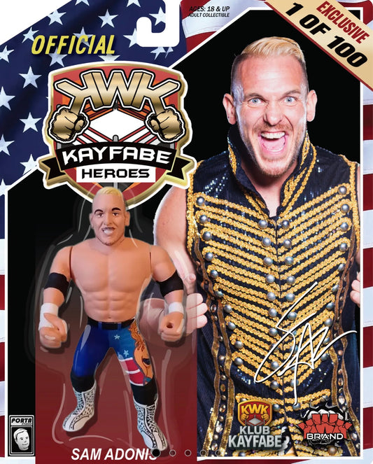 * Pre-Order *  KWK Klub Kayfabe Sam Adonis 1/100