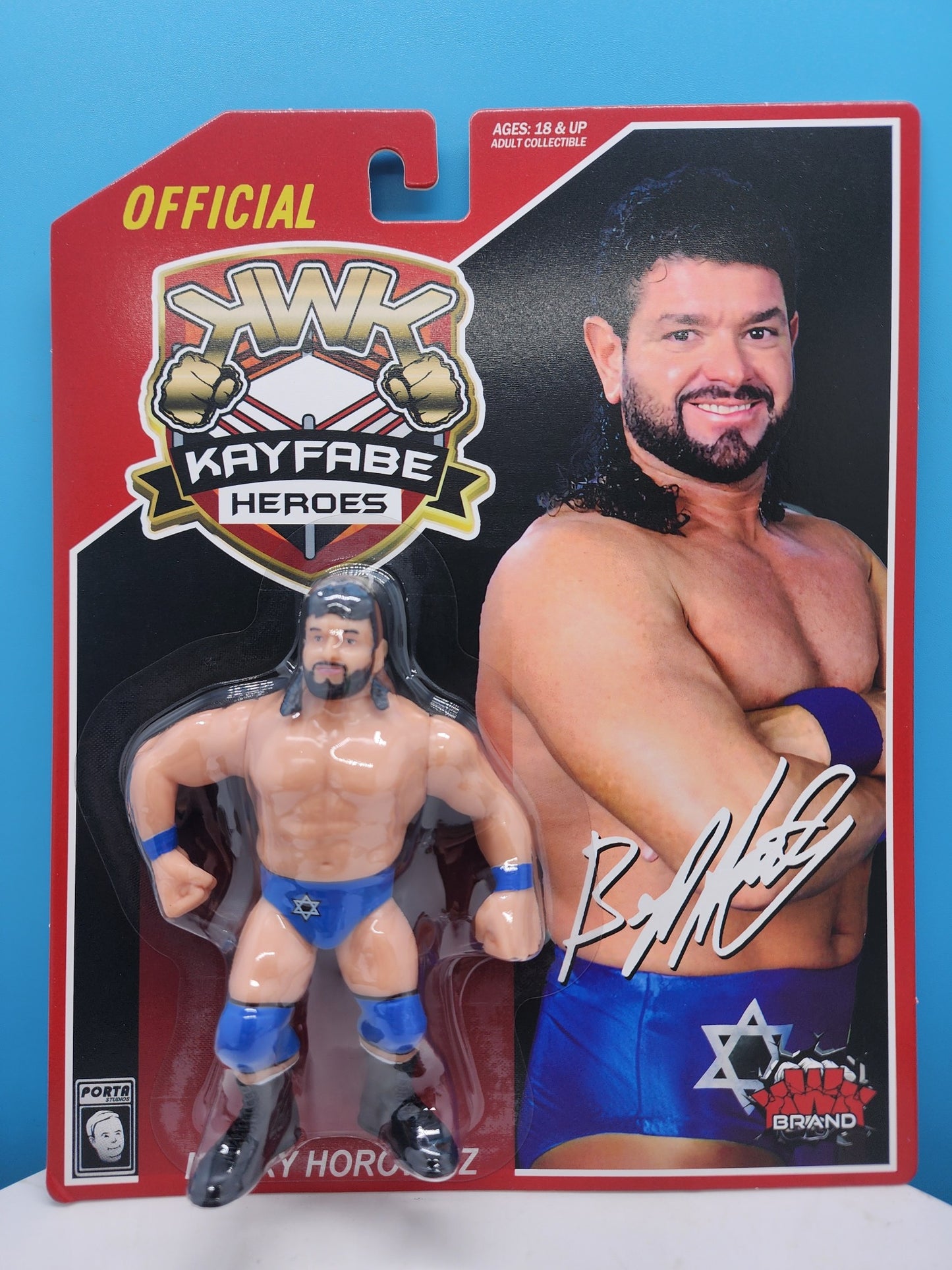 KWK Kayfabe Heroes Red Card Barry Horowitz