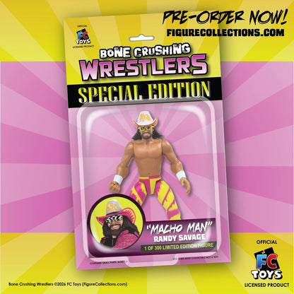 * Pre-Order * FC Toys Special Edition Macho Man Randy Savage Bone Crushing Wrestlers Series 1
