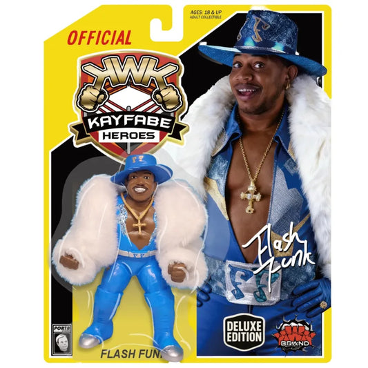 KWK Kayfabe Heroes Flash Funk Yellow Card