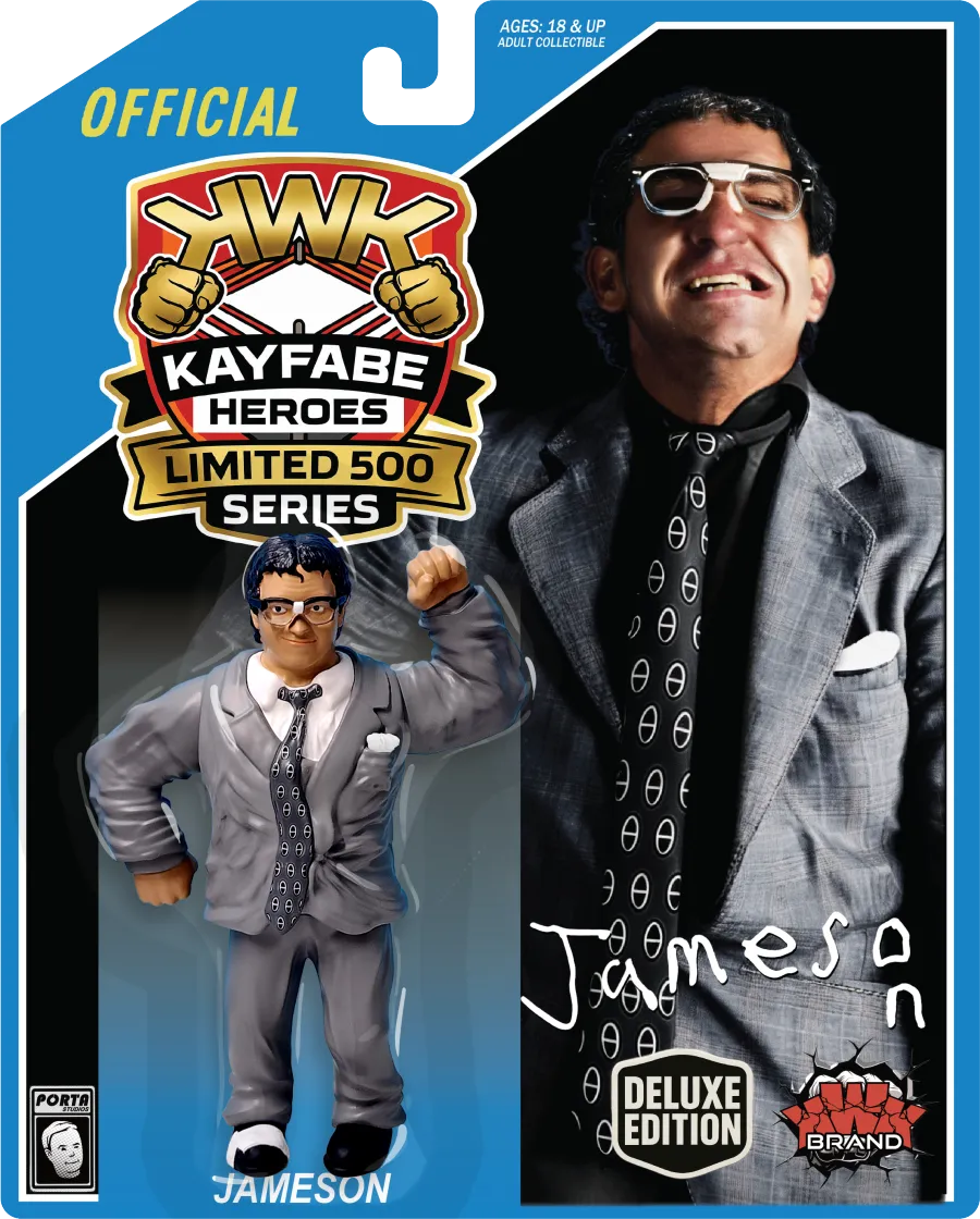 * Pre-Order * KWK Kayfabe Heroes Limited 500 Series Jameson