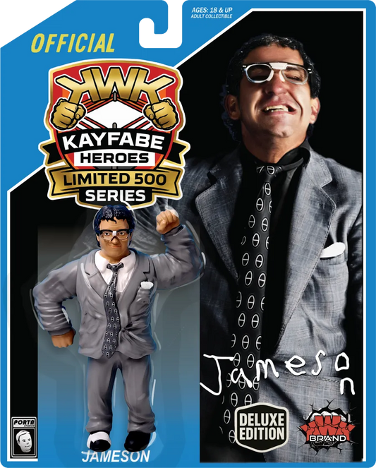 * Pre-Order * KWK Kayfabe Heroes Limited 500 Series Jameson