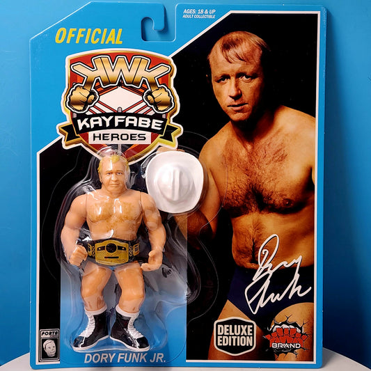 KWK Kayfabe Heroes Blue Card Dory Funk Jr