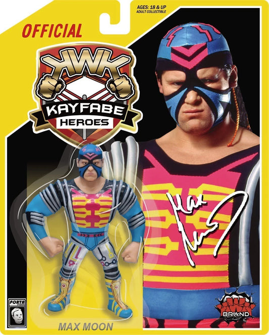 KWK Kayfabe Heroes Yellow Card Max Moon 2025