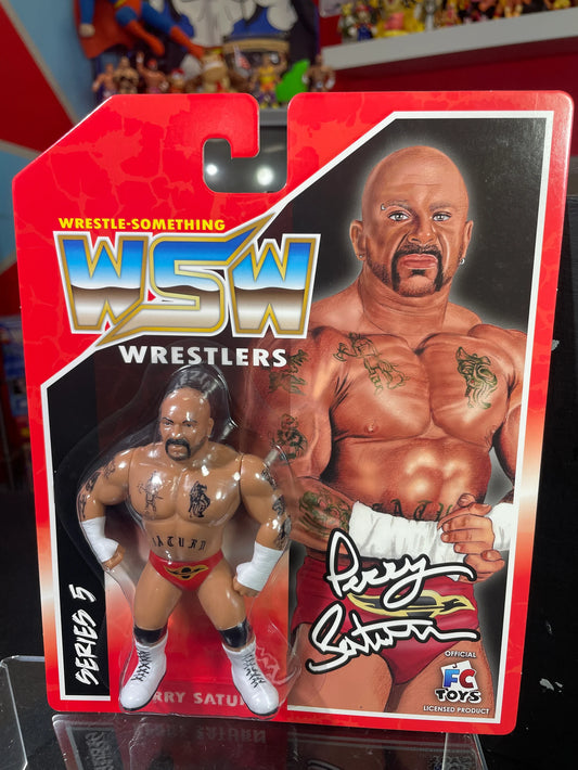 PERRY SATURN RETRO WRESTLE-SOMETHING WRESTLERS SERIES 5 FIGURE BY (FC TOYS)
