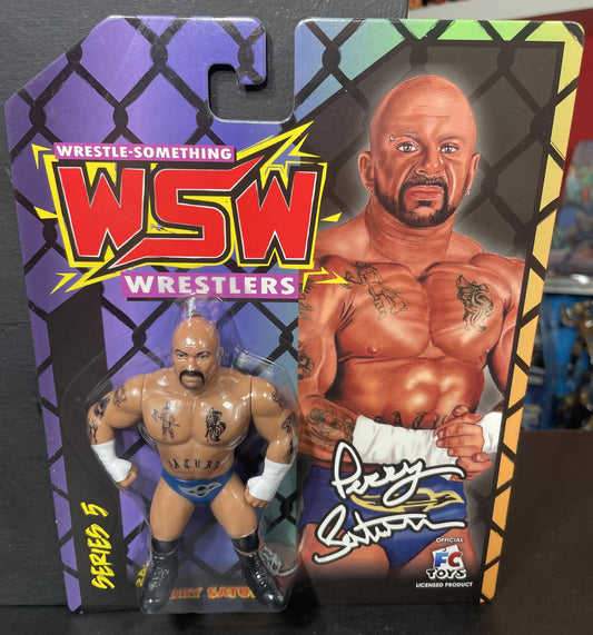 1 of 500 PERRY SATURN RETRO WRESTLE-SOMETHING WRESTLERS SERIES 5 FIGURE BY (FC TOYS)